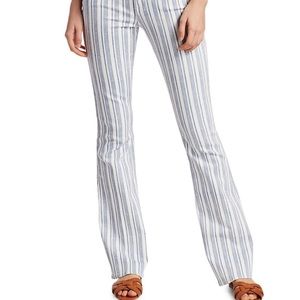 Frame Le High Flare Surfer Stripe jeans